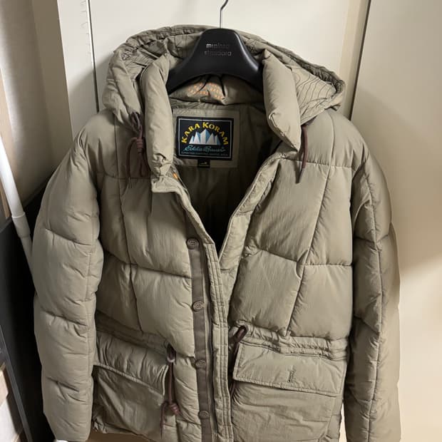 에디바우어 카라코람 파카, 패딩 / 올리브 M