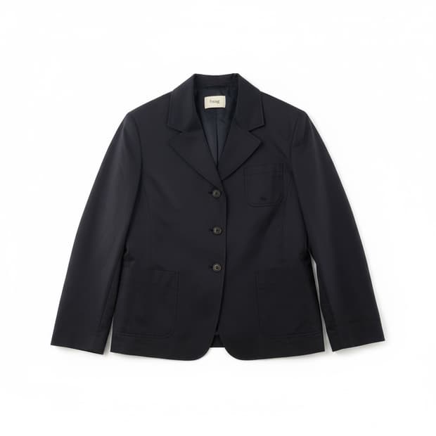 haag 헤이그 심플 네이비 자켓