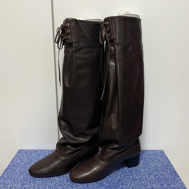 [37,38]팔로마울 Victoria 레이스업 부츠/브라운