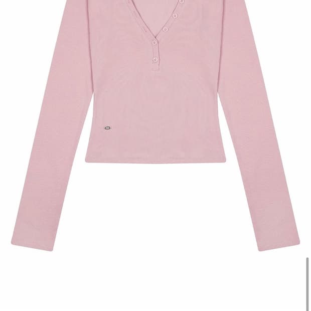 페일제이드 브이 헨리넥 립 티 (미발매 프라이빗 컬러)