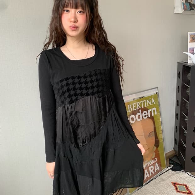 gomme, shirring dress