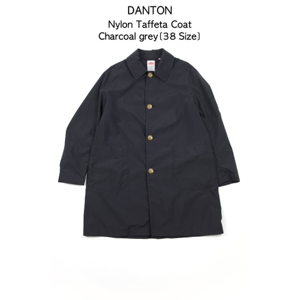 (여성)DANTON 나일론 태피터 코트 차콜그레이