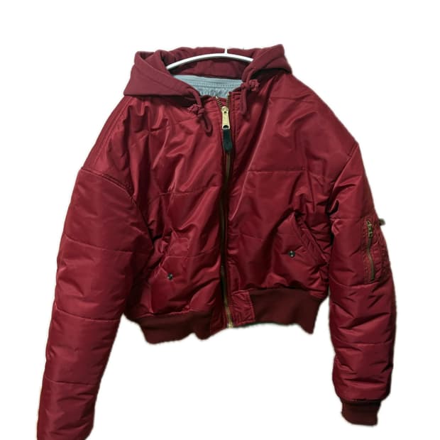 알파인더스트리 후드ma1 S