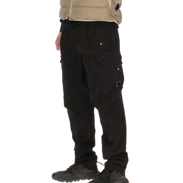cp컴퍼니 스트레치 사틴 루즈핏 카고팬츠 48
