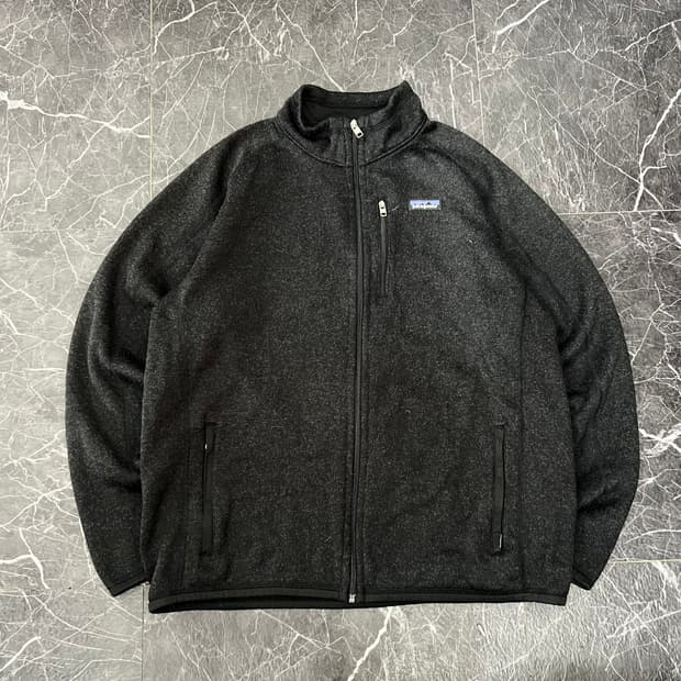 파타고니아 베터 스웨터 자켓 블랙