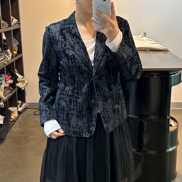오리엔탈 패턴 자켓