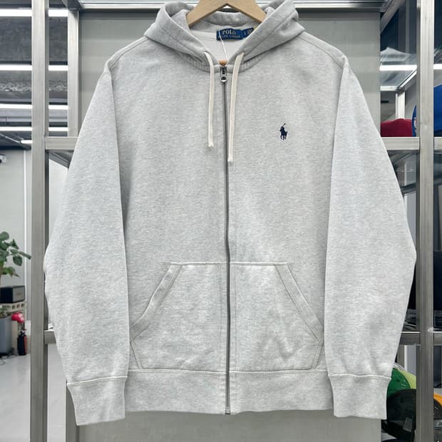 폴로 랄프로렌 신형 써멀 스웻 후드집업 그레이