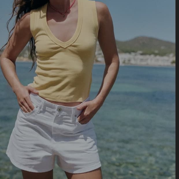 ZARA 자라 데님 반바지 S _ 여성