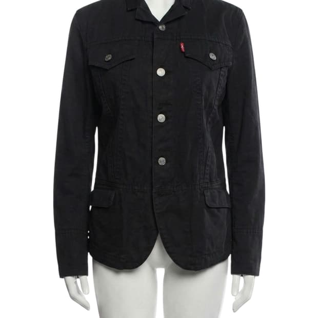 tailored trucker jacket