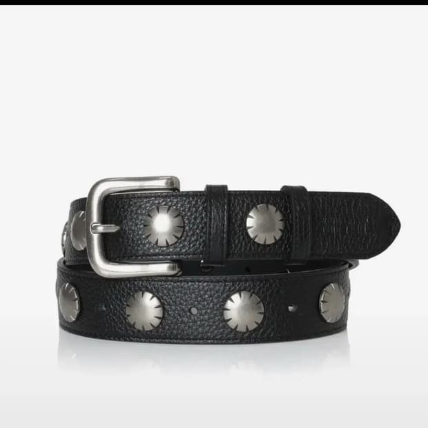 (새상품) 카키포인트 빅 스터드 벨트
