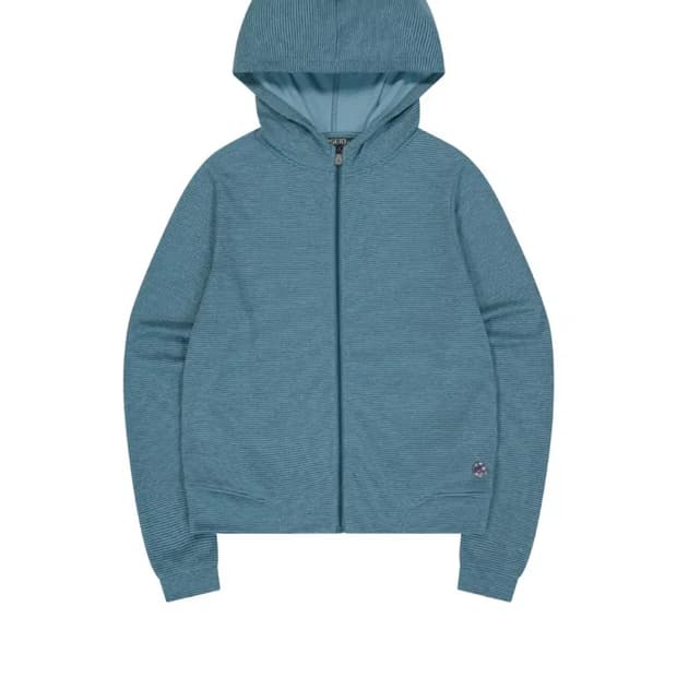 코이세이오 038 스트라이프 후드집업 블루