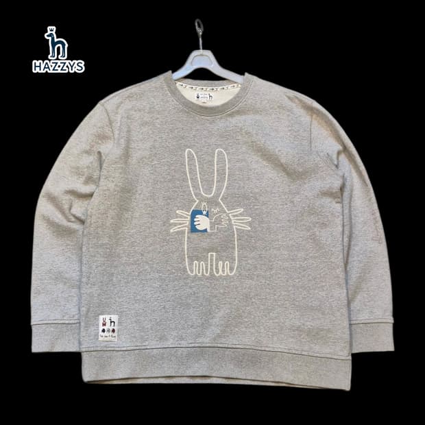 (실사이즈-105) 헤지스 그레이 맨투맨 