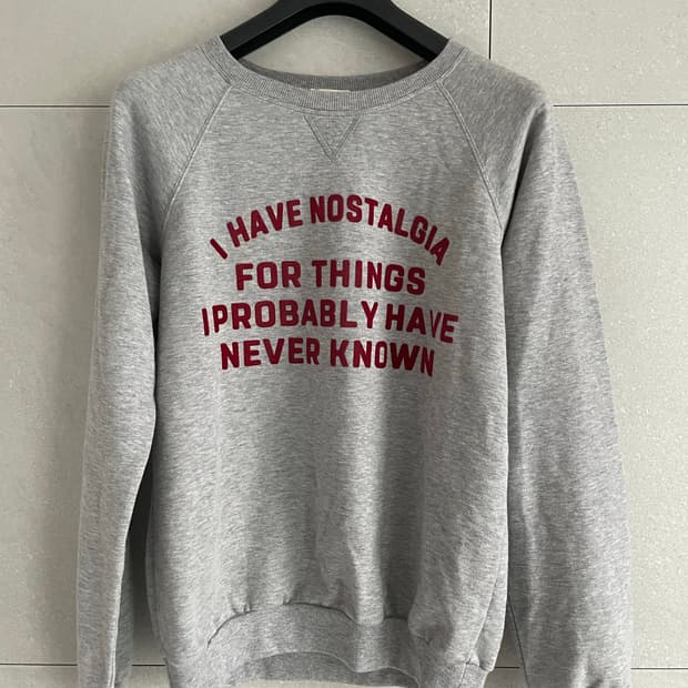 셀린느 ss20 nostagia 크루넥 에디슬리먼