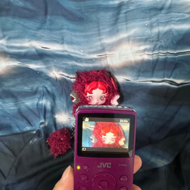 jvc fm1 핑크 카메라