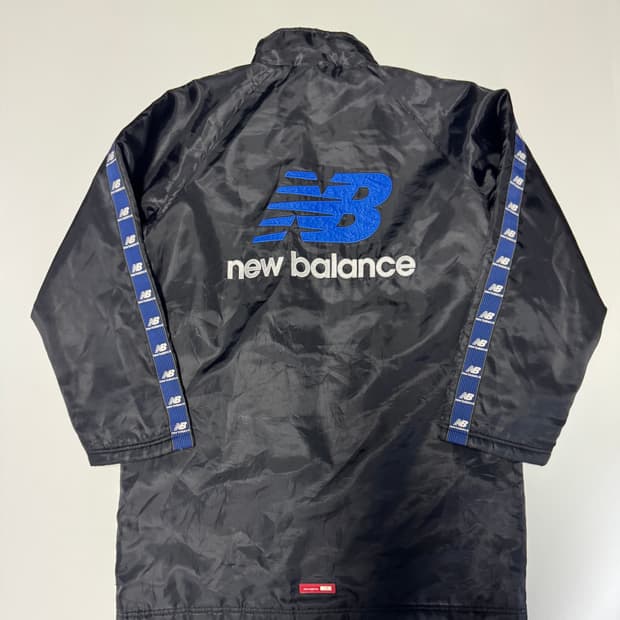 희귀!! 여성 일본 뉴발란스 양털 안감 집업 코치 롱 자켓