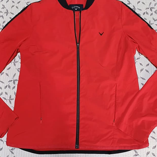 캘러웨이 냉감기능성 얇은집업 90 여성55 가슴45 기장60