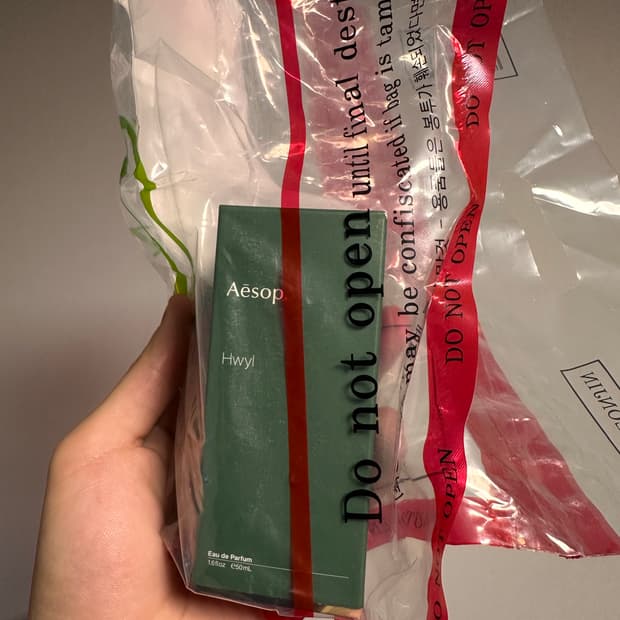 이솝 휠 면세점 구매