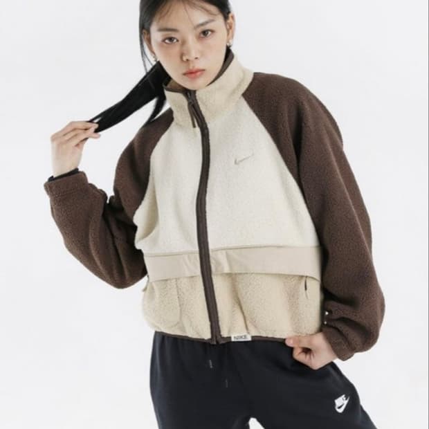 나이키 쉐르파 자켓 S