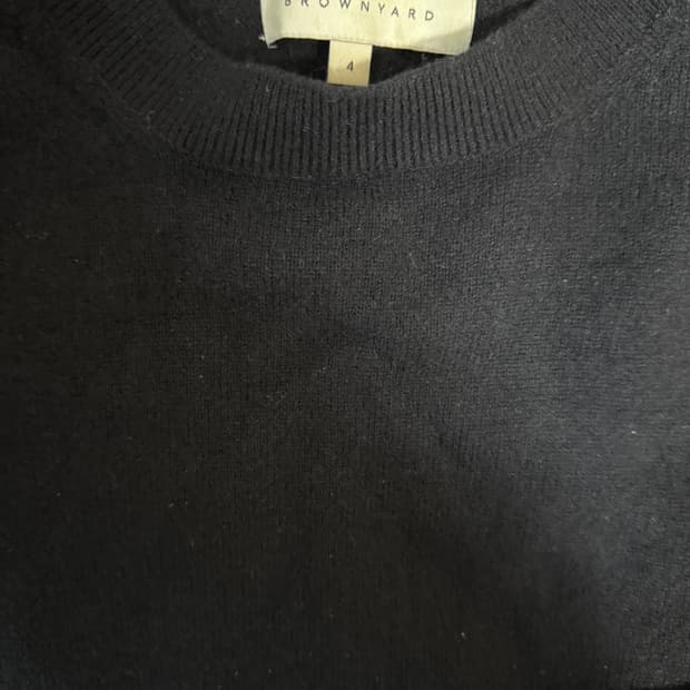 브라운야드 니트 (블랙 4사이즈)