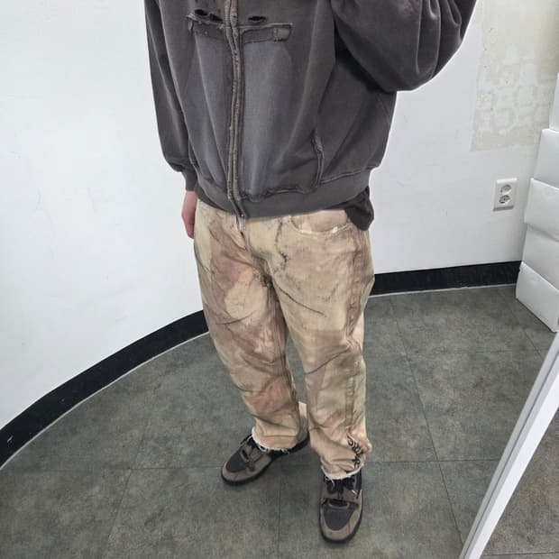 빈티지 데님팬츠