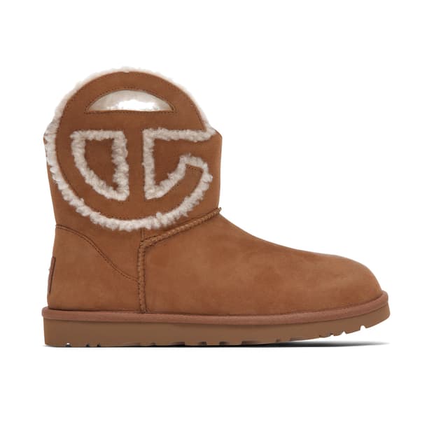 TELFAR X UGG LOGO MINI CHESTNUT 