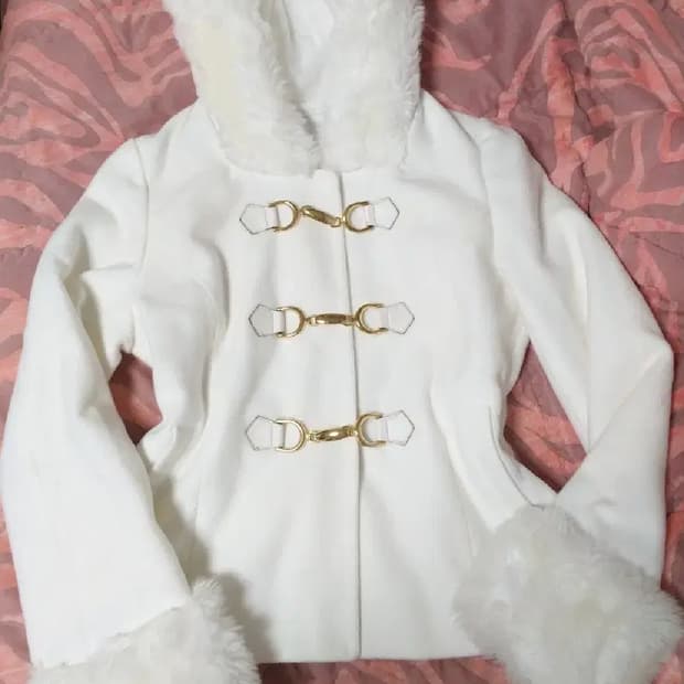 세실맥비 숏코트 달천 대장 y2k 히메 로맨틱갸루 빈티지 자켓 핀터깔