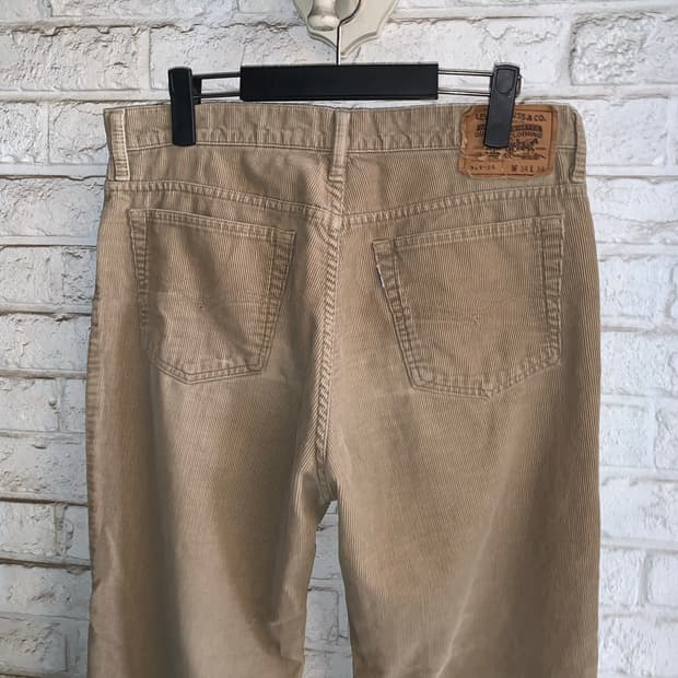 90년대 리바이스 515 코듀로이 팬츠 32