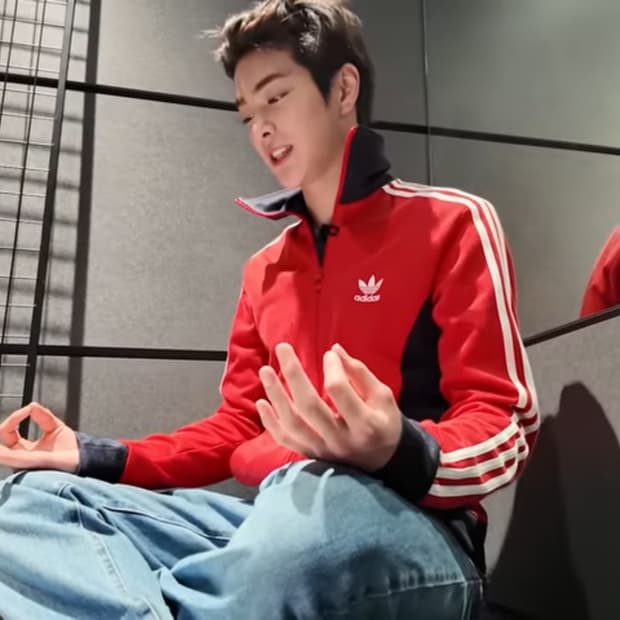 코르티스 건호 착용 아디다스 져지 트랙탑 트랙자켓