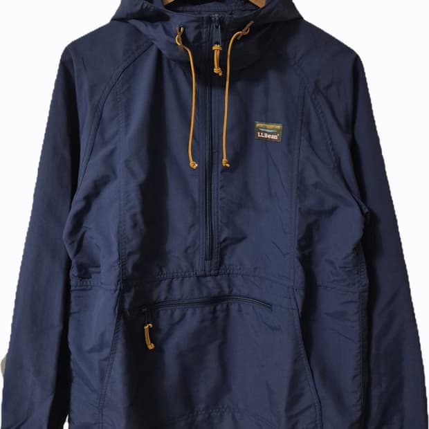 (S) LLBean 엘엘빈 패커블 아노락 네이비