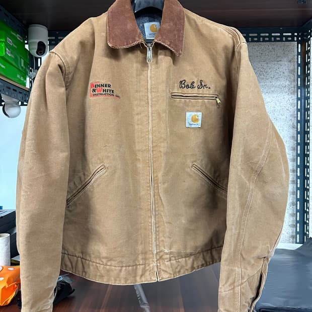 칼하트 디트로이트 자켓 J01 브라운