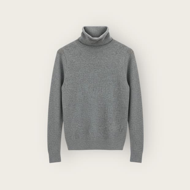 에토스 캐시미어 블랜딩 하이넥 니트