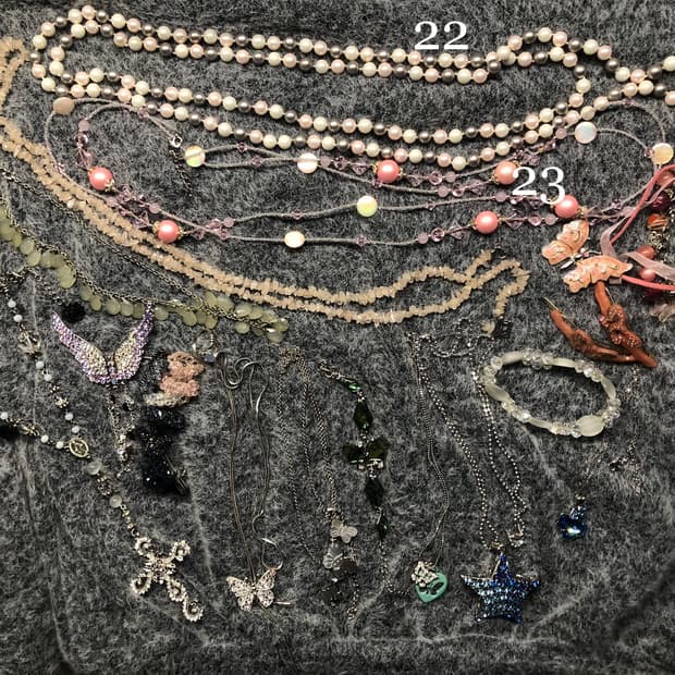 빈티지 목걸이 팔찌 반지 헤어핀 /페어리 모리걸