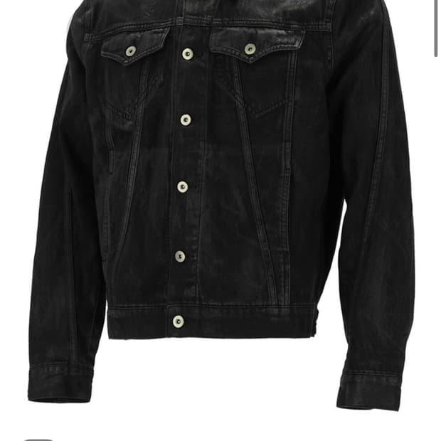 보더 왁스 데님자켓