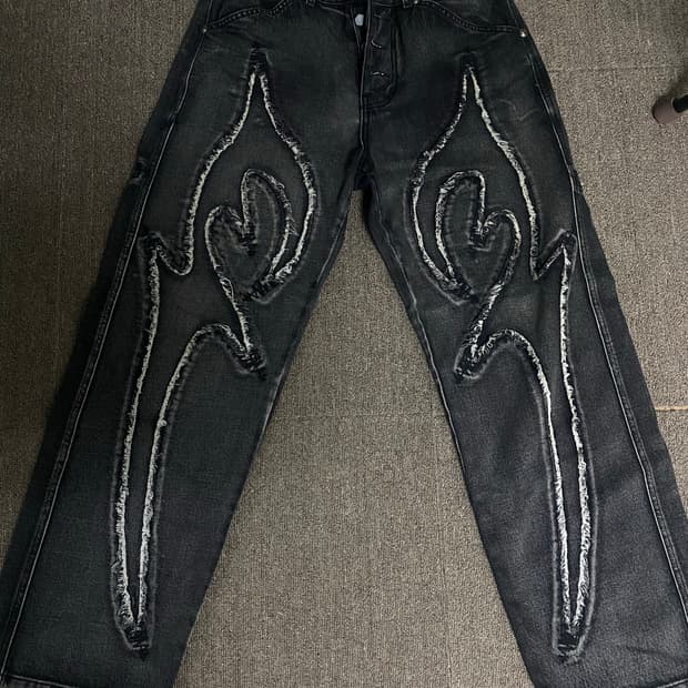 트라이벌 데님팬츠