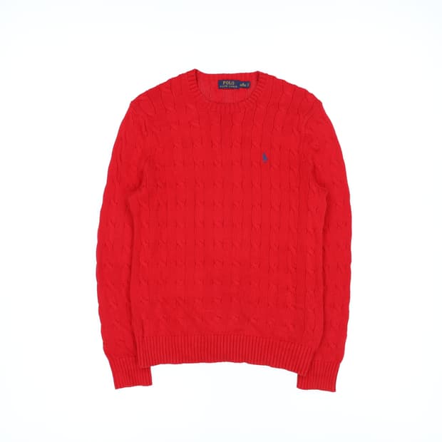 [M] 신형 폴로 랄프로렌 남성 케이플 꽈배기 니트 N7098