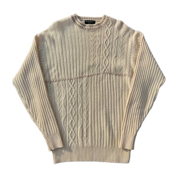 Green Hawk high guage wool sweater