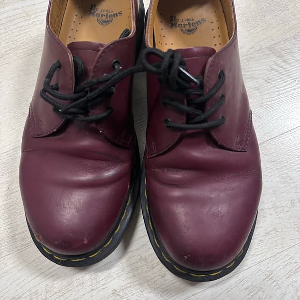 닥터마틴 1461 스무스 체리레드 Uk7