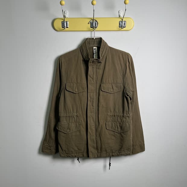 MHL 마가렛 호웰 카키 M-65 필드 자켓 