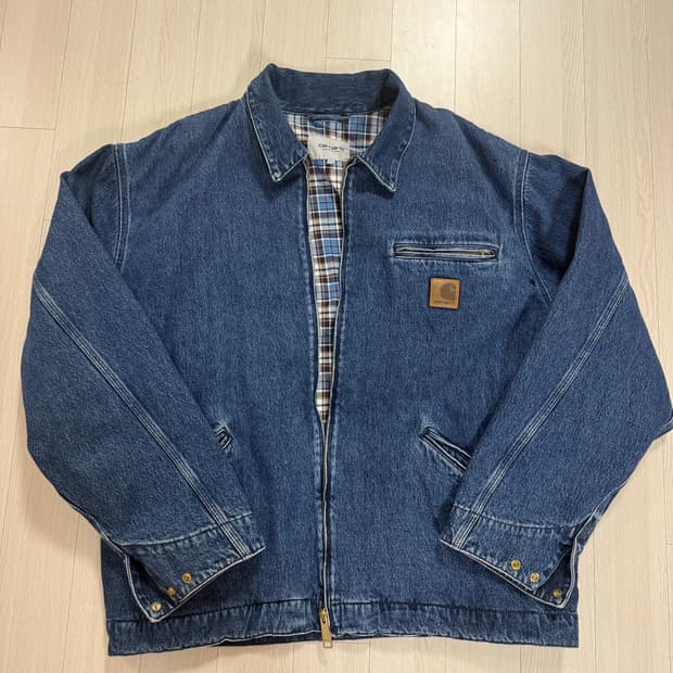 칼하트 WIP 라이더 데님 자켓 