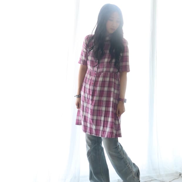 [Hysteric Glamour] Check Shirt Dress