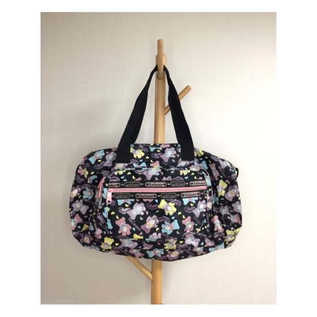 swimmer 스위머 곰돌이 프린팅 보스턴백