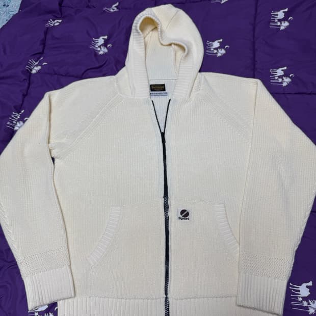 헤리티지플로스 코튼 집업 후디 M