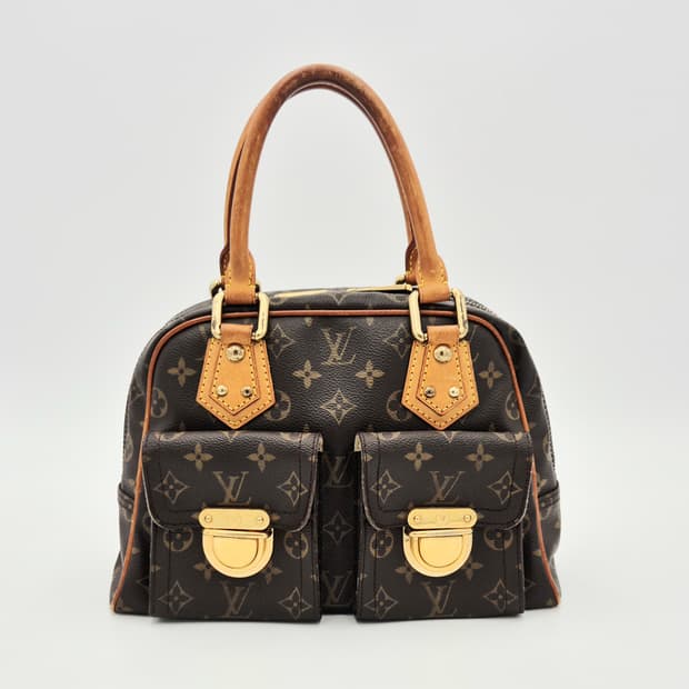 루이비통 모노그램 맨해튼 PM 토트백