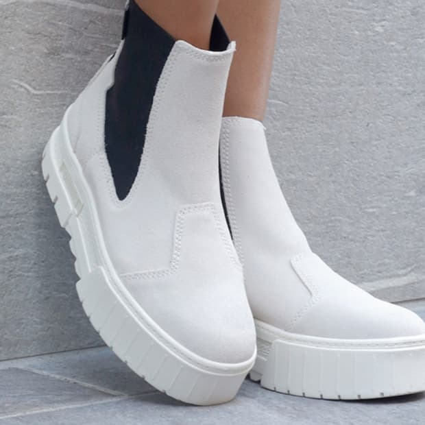 푸마 스웨이드 첼시 앵클 부츠