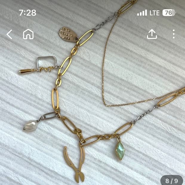 에스실 5주년 목걸이 구합니다