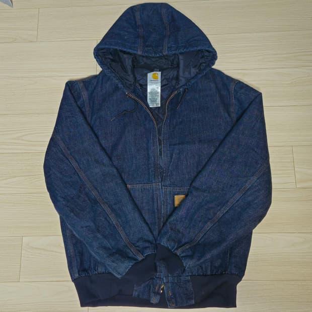 칼하트 데님 액티브 자켓 J252 DNM L/R size