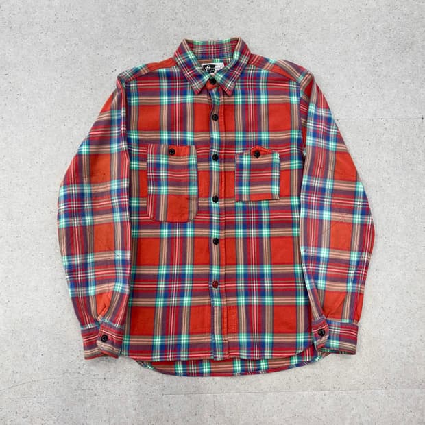 엔지니어가먼츠 Engineers Garments 마드라스 체크 워크셔츠