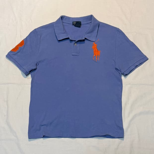 폴로 랄프로렌 빅포니 치프키프 카라티 스카이블루