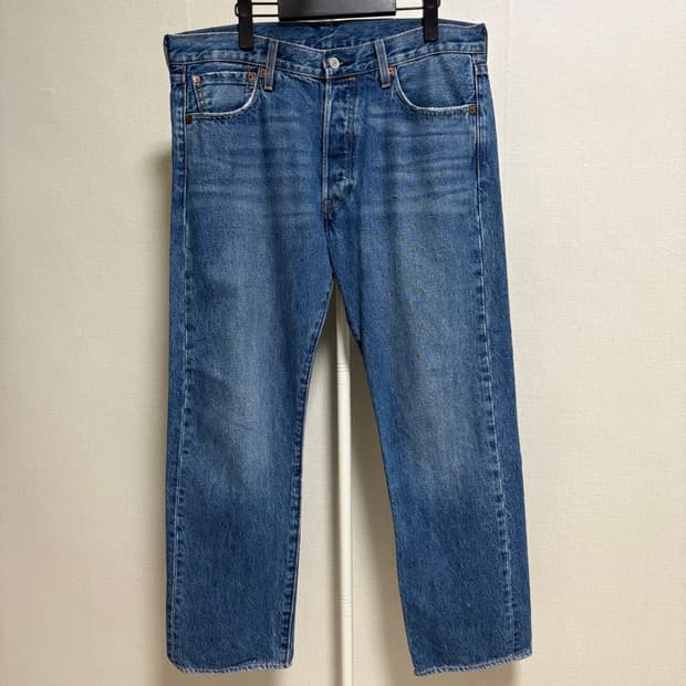 리바이스 빅E 501 스트레이트 데님팬츠 / W34, L30