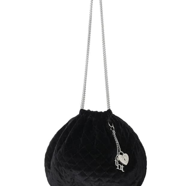 쓰리타임즈 Waffle bucket bag